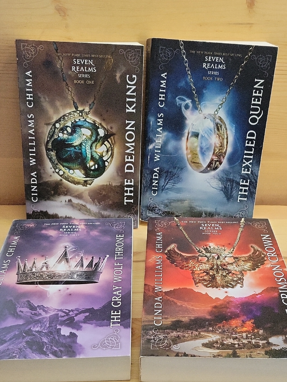 Seven Realms Series By Cinda Williams Chima Paperback YA